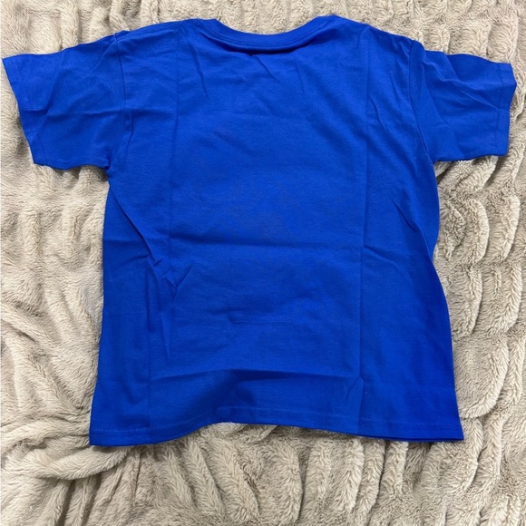 Blue Gildan Minnie Mouse Puzzle Piece Youth Tee Size S (6/6X) - Picture 4 of 4